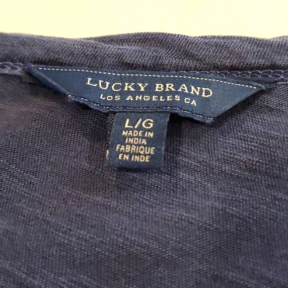 Blue Lucky Brand Sleevless Top - Picture 2 of 5